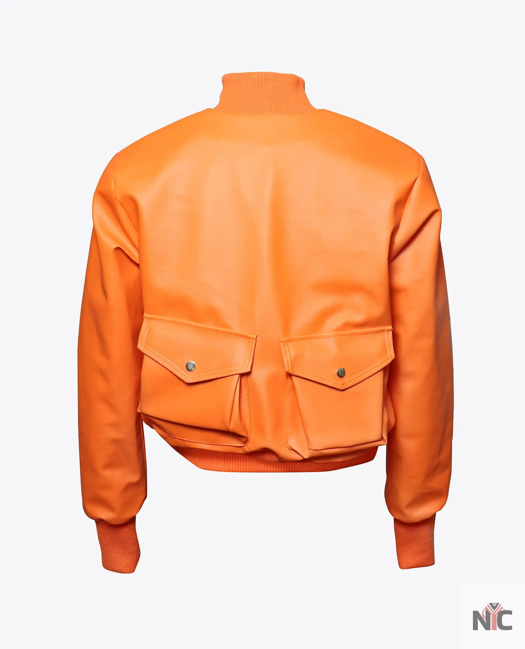 Juice Wrld Or­ange Avi­a­tor Jack­et NYC Jackets