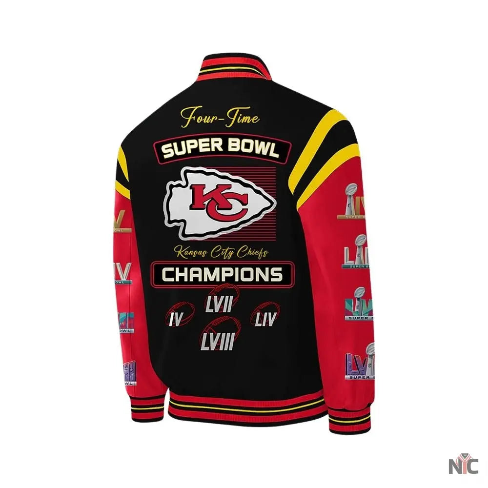 Kansas City Chiefs 2024 Super Bowl Championship Jacket NYC Jackets