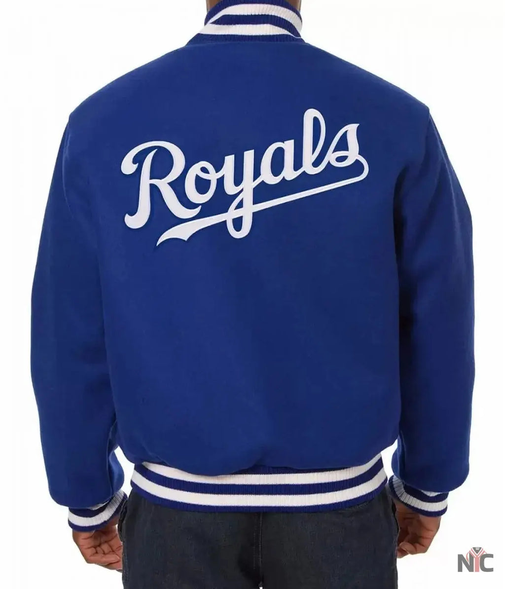Kansas City Royals Wool Letterman Jacket NYC Jackets