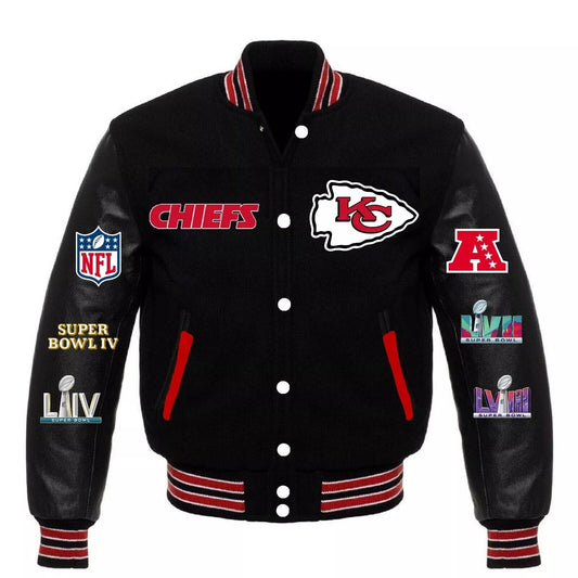 Kansas City Chiefs 2024 Super Bowl Champions Jacket - NYC Jackets