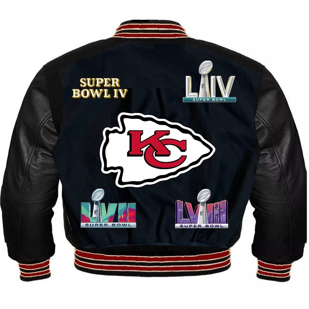 Kansas City Chiefs 2024 Super Bowl Champions Jacket NYC Jackets