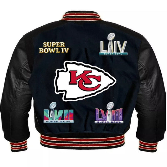 Kansas City Chiefs 2024 Super Bowl Champions Jacket - NYC Jackets