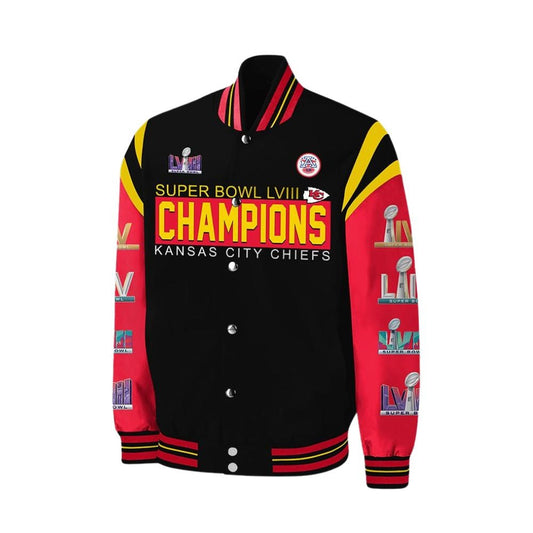 Kansas City Chiefs 2024 Super Bowl Championship Jacket - NYC Jackets