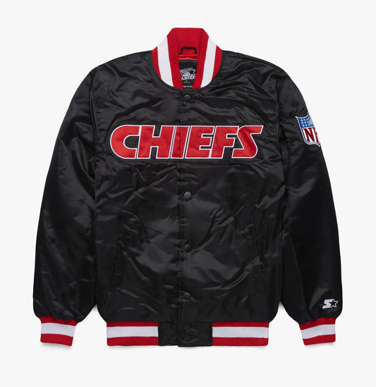 Kansas City Chiefs Gameday Starter Satin Jacket - NYC Jackets