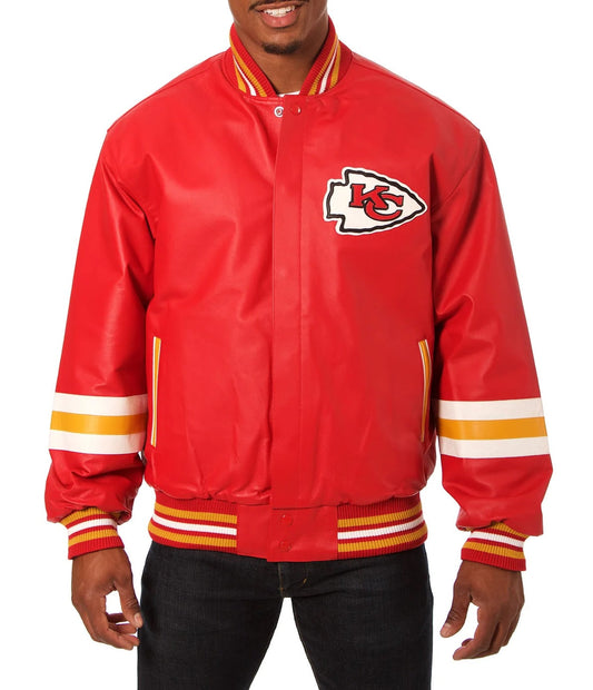 Kansas City Chiefs Leather Jacket - NYC Jackets