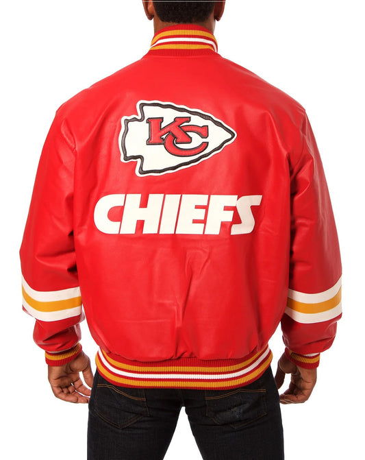 Kansas City Chiefs Leather Jacket - NYC Jackets