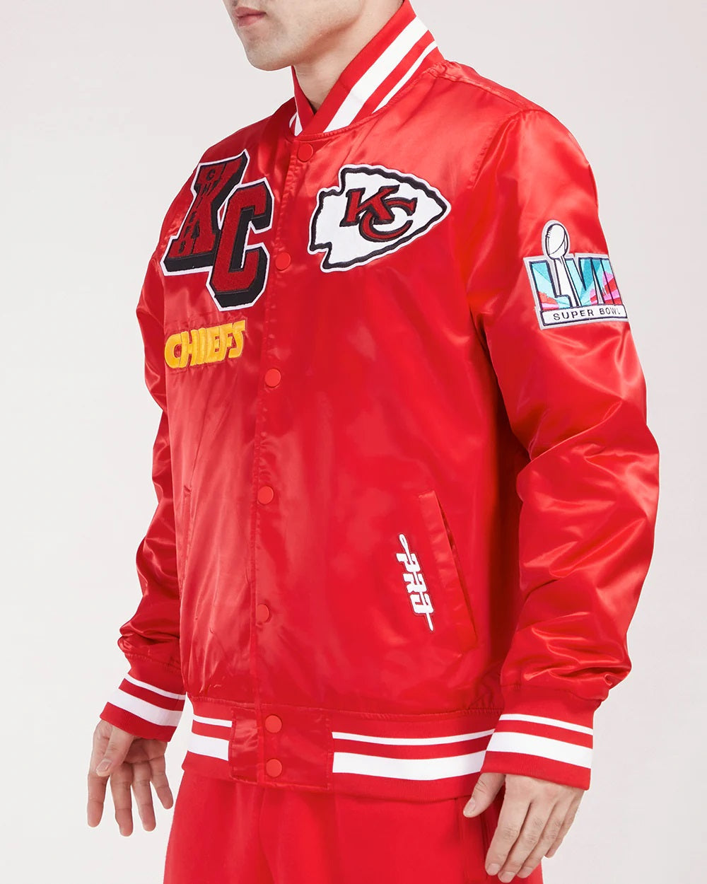 Kansas City Chiefs Mashup Satin Jacket NYC Jackets