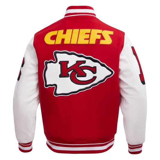 Kansas City Chiefs Mashup Wool Varsity Jacket - NYC Jackets