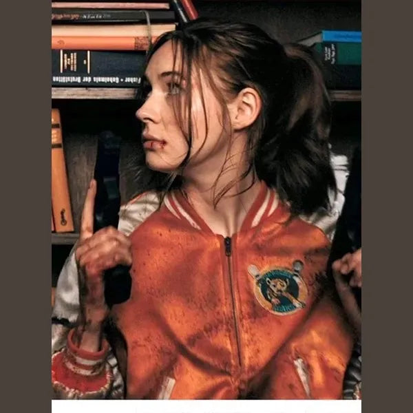 Karen Gillan Gunpowder Milkshake Bomber Jacket NYC Jackets