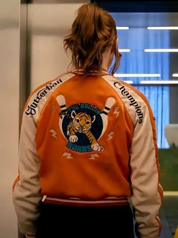 Karen Gillan Gunpowder Milkshake Bomber Jacket NYC Jackets