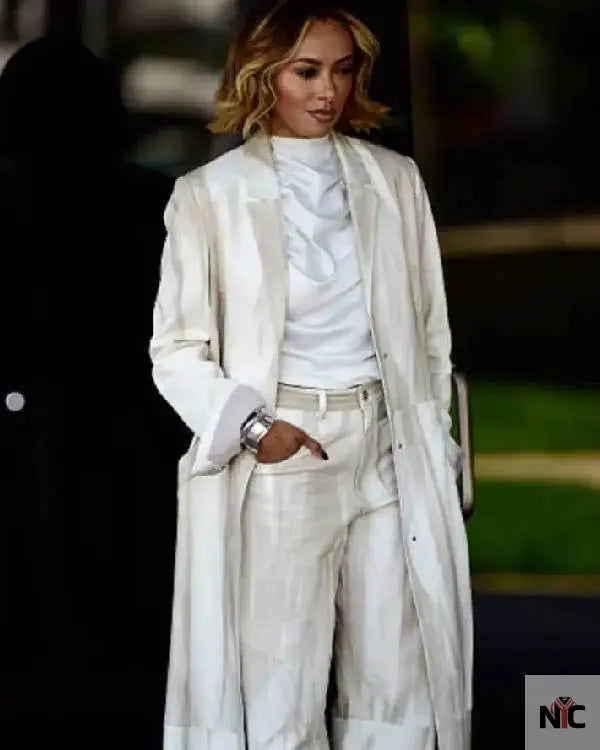 Kat Graham Los Angeles 2025 Long Coat NYC Jackets