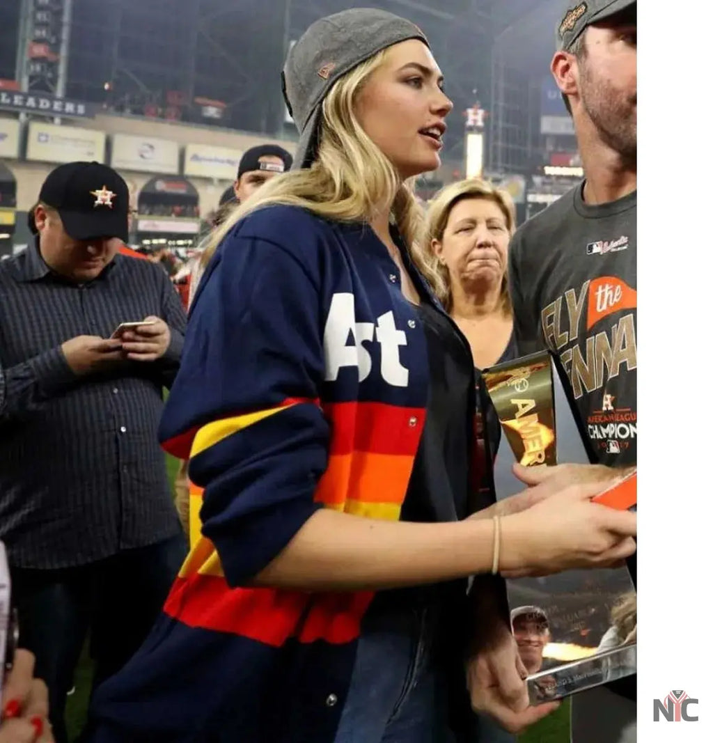 Kate Upon Astros Jacket NYC Jackets