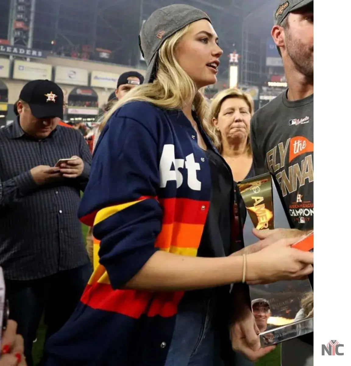 Kate Upon Astros Jacket NYC Jackets