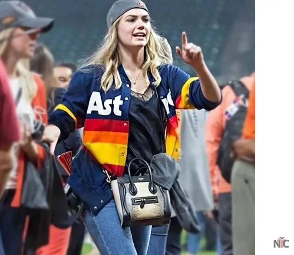 Kate Upon Astros Jacket NYC Jackets