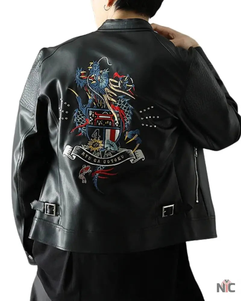 Kazuma Kiryu Model Riding Jacket Ryu Ga Gotoku Series NYC Jackets