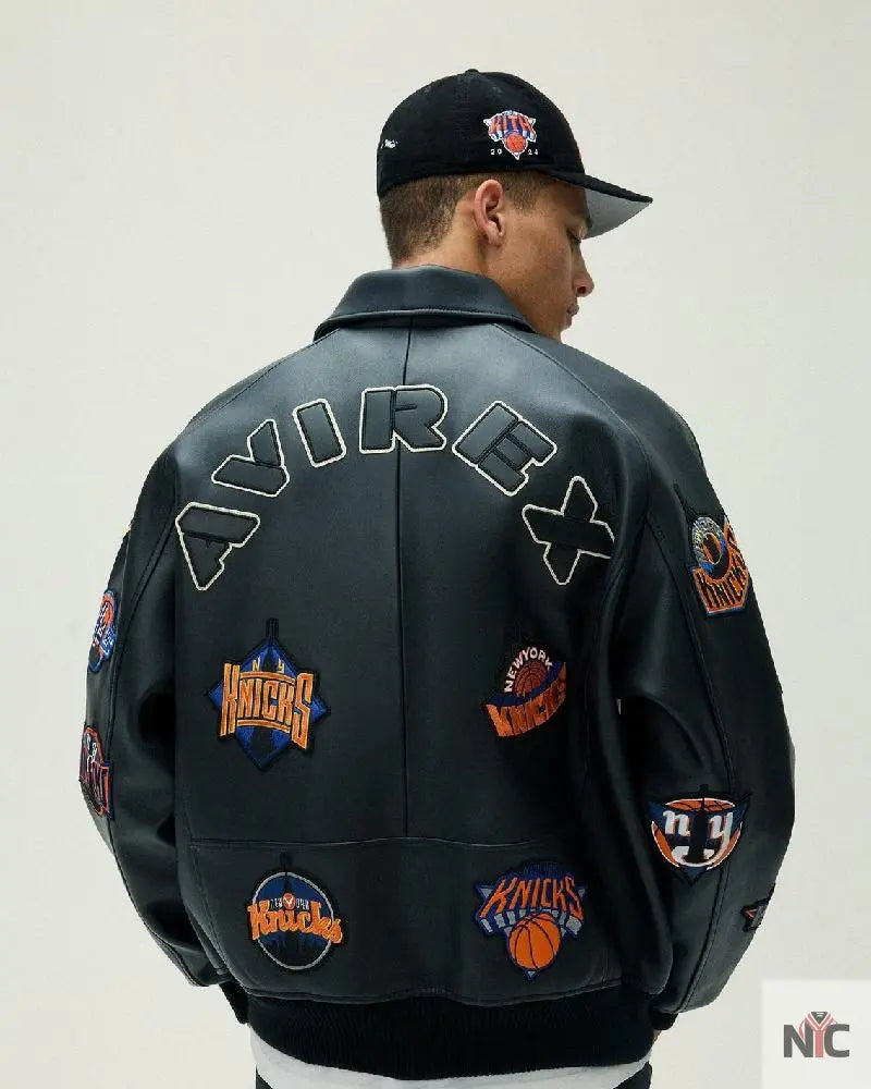 Kith & Avirex For The New York Knicks Icon Jacket NYC Jackets