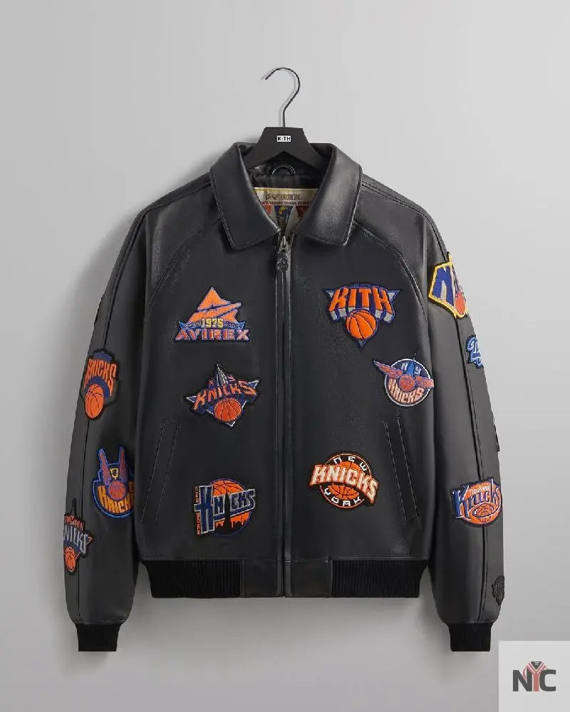 Kith & Avirex For The New York Knicks Icon Jacket NYC Jackets