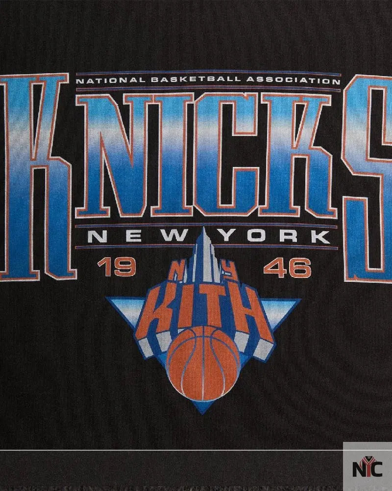 Kith for the New York Knicks Luster Vintage Tee NYC Jackets