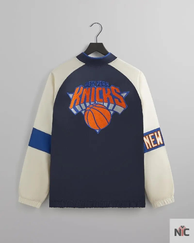 Kith for the New York Knicks Nylon Quarter Zip NYC Jackets