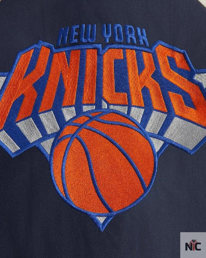 Kith for the New York Knicks Nylon Quarter Zip NYC Jackets