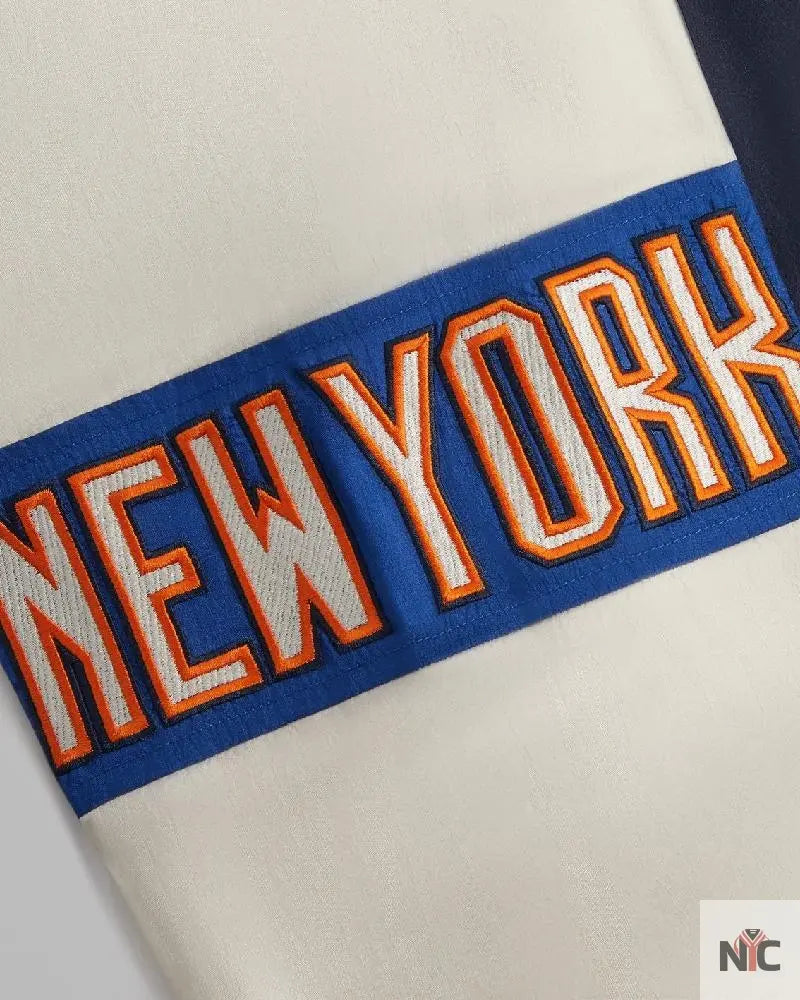 Kith for the New York Knicks Nylon Quarter Zip NYC Jackets