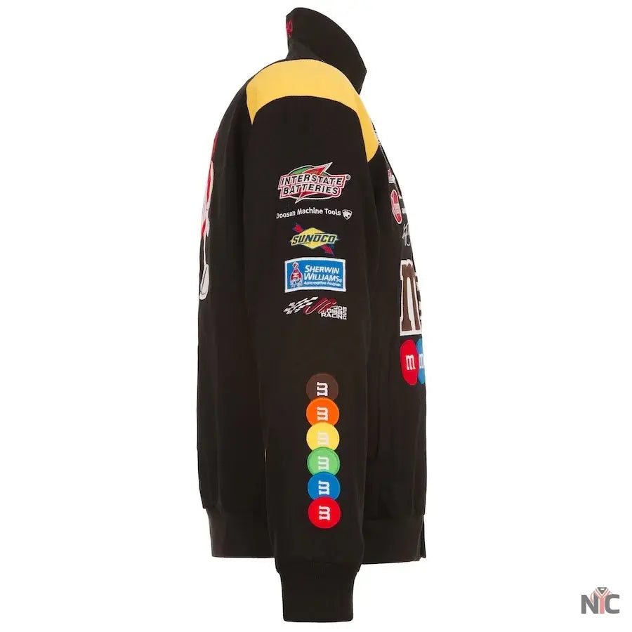 Kyle Busch M&Ms Full-Snap Twill Jacket NYC Jackets