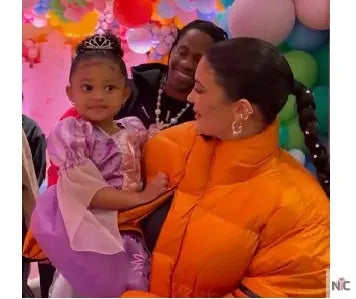Kylie Jenner Orange Puffer Jacket NYC Jackets