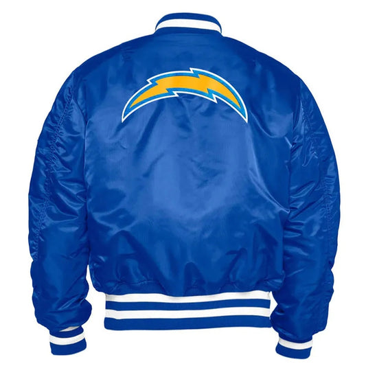 LA Chargers Ma-1 Bomber Jacket