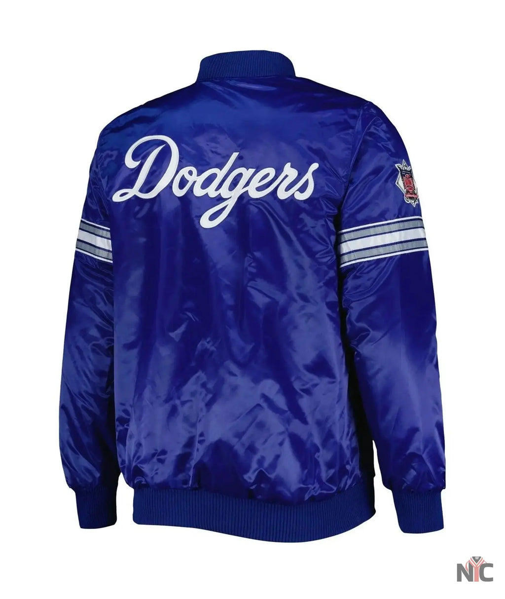 LA Dodgers Pick & Roll Royal Blue Varsity Jacket NYC Jackets