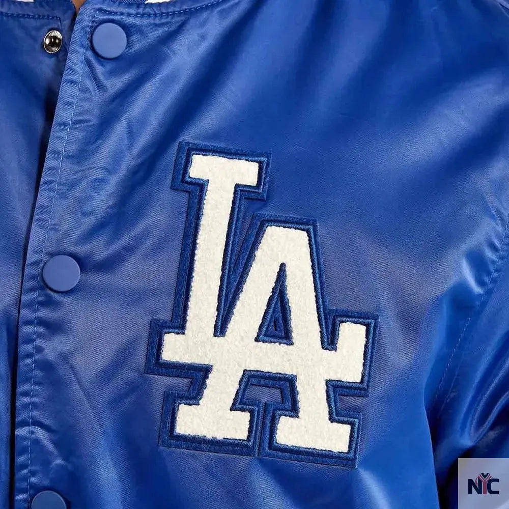 LA Dodgers World Series 1988 Varsity Satin Jacket NYC Jackets