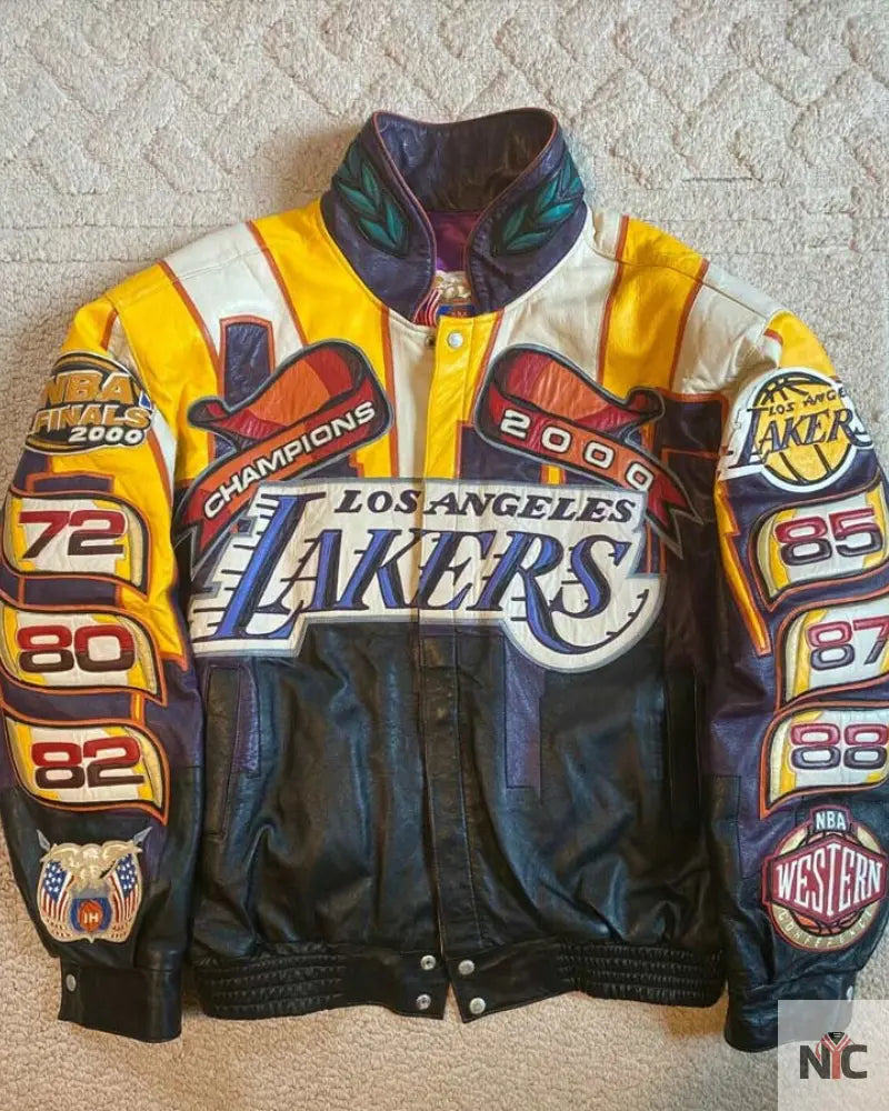 Lakers 2000 Championship Jacket NYC Jackets