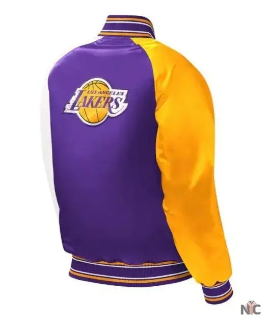 Lakers Starter Raglan Varsity Jacket NYC Jackets