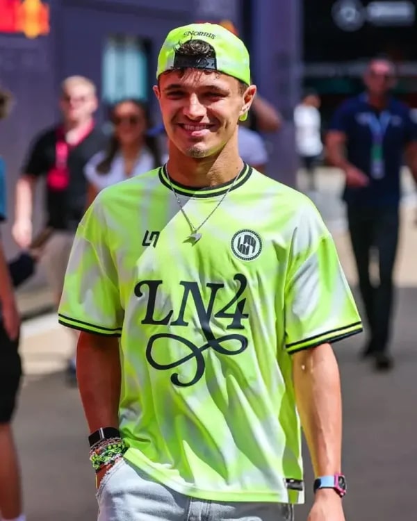 Lando Norris F1 Grand Prix of Great Britain T-Shirt NYC Jackets