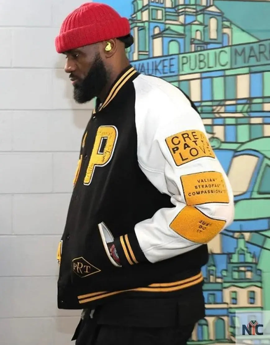 LeBron James Patta Running Team Jacket NYC Jackets