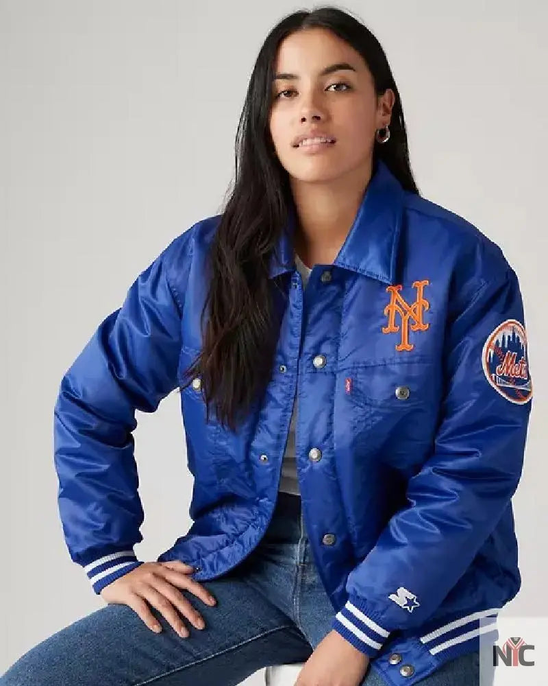 Levi's® X Starter Mets Jacket NYC Jackets