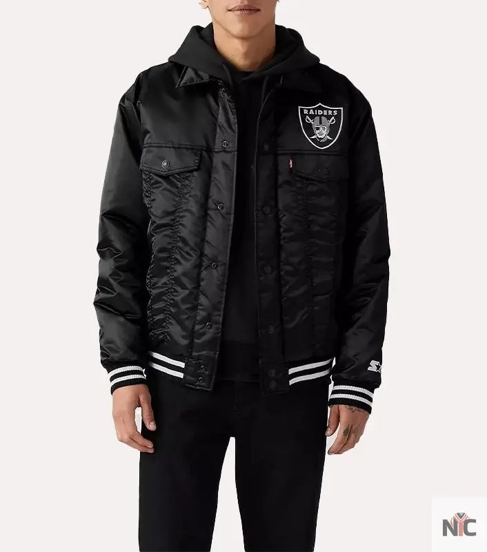 Levis X Starter Raiders Jacket NYC Jackets