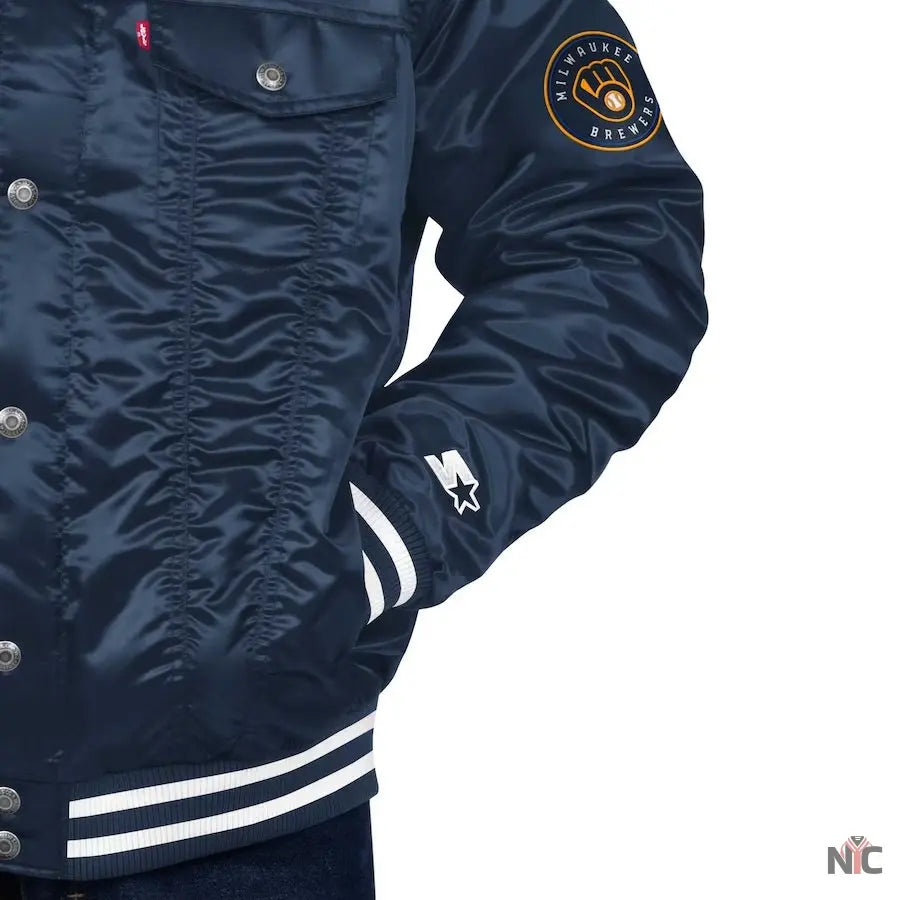 Levis x Starter Milwaukee Brewers Jacket NYC Jackets
