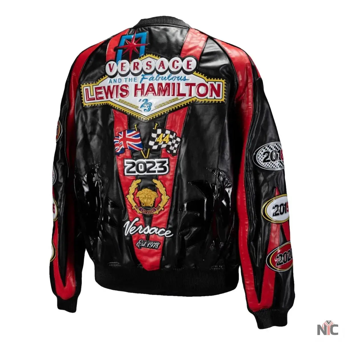 Lewis Hamilton Las Vegas Versace Racing Jacket NYC Jackets