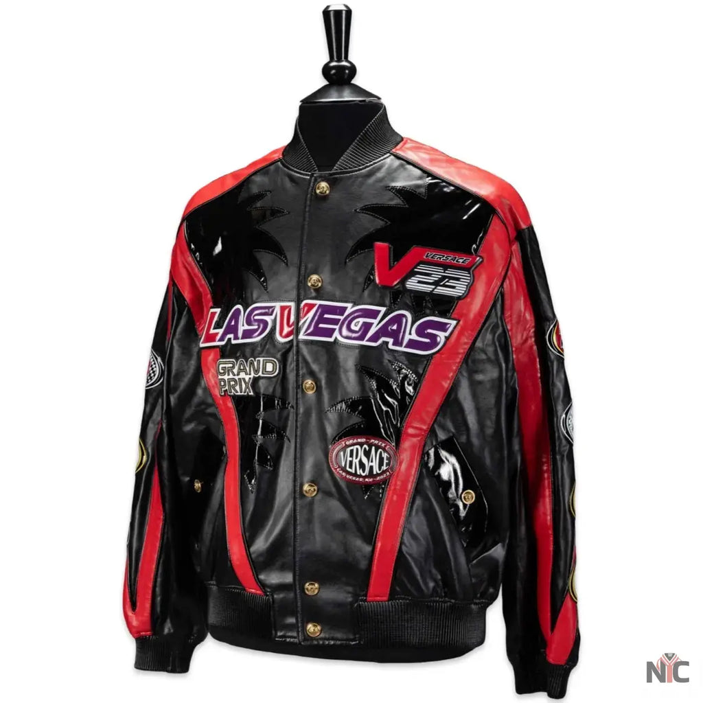 Lewis Hamilton Las Vegas Versace Racing Jacket NYC Jackets