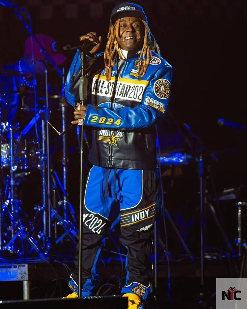 Lil Wayne NBA All-Star 2024 Tracksuit NYC Jackets