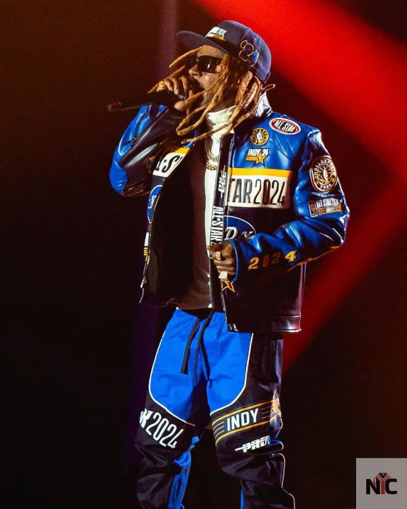 Lil Wayne NBA All-Star 2024 Tracksuit NYC Jackets