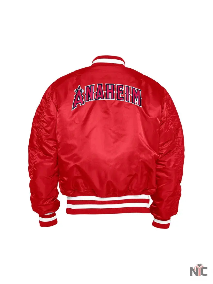 Los Angeles Angels X Alpha X New Era MA-1 Bomber Jacket NYC Jackets