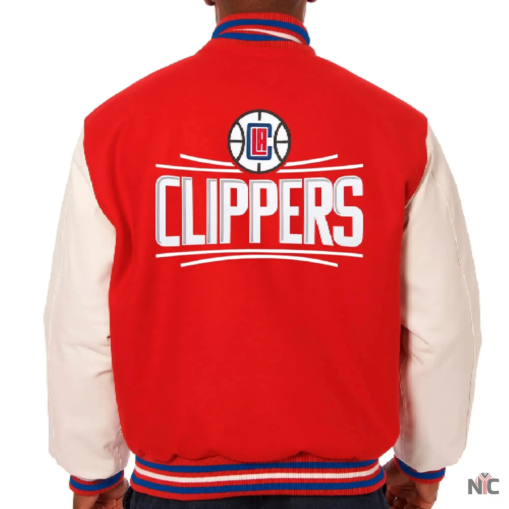 Los Angeles Clippers Wool & Leather Varsity Jacket NYC Jackets