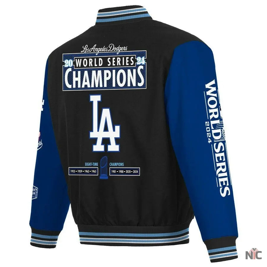 Los Angeles Dodgers 2024 World Series Champions Jacket NYC Jackets