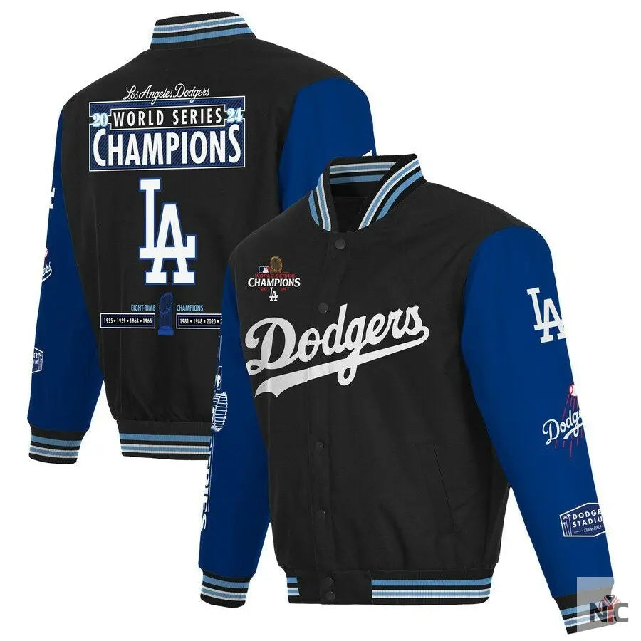 Los Angeles Dodgers 2024 World Series Champions Jacket NYC Jackets