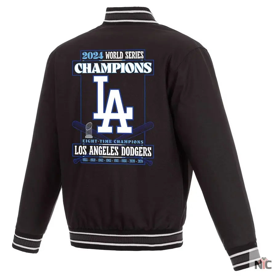 Los Angeles Dodgers 8-Time World Series Champions Jacket NYC Jackets