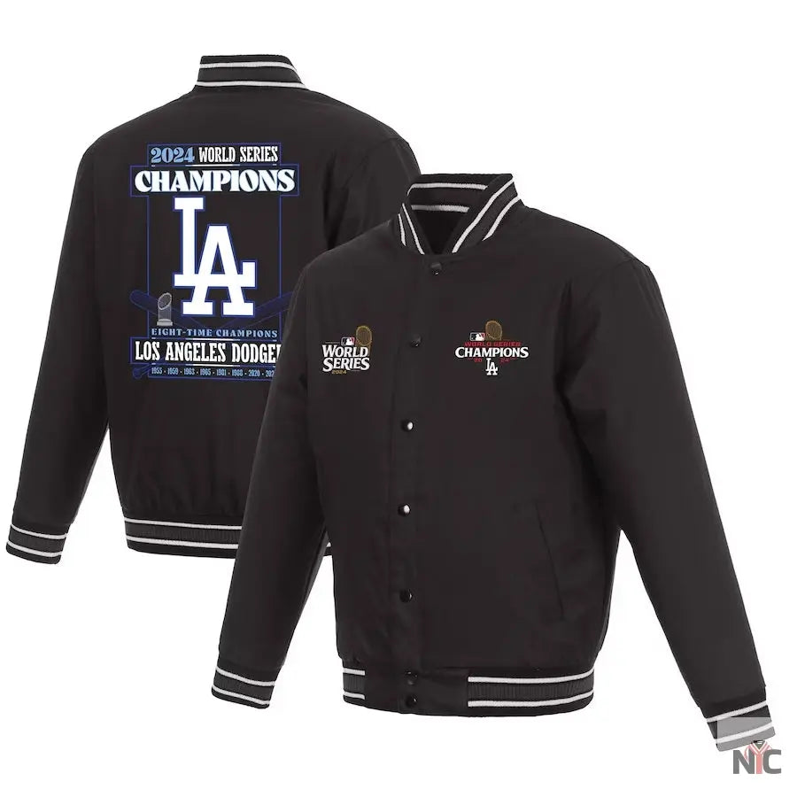 Los Angeles Dodgers 8-Time World Series Champions Jacket NYC Jackets