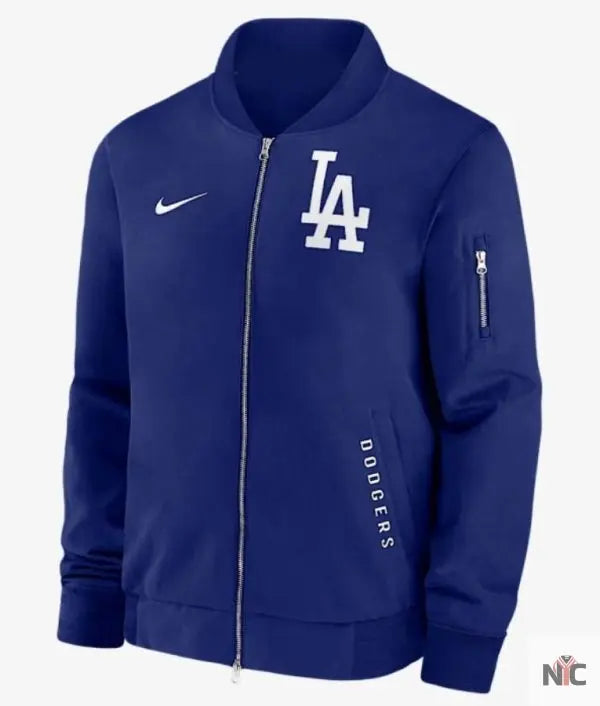 Los Angeles Dodgers Dugout Bomber Jacket NYC Jackets