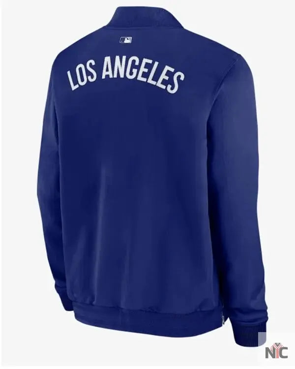Los Angeles Dodgers Dugout Bomber Jacket NYC Jackets