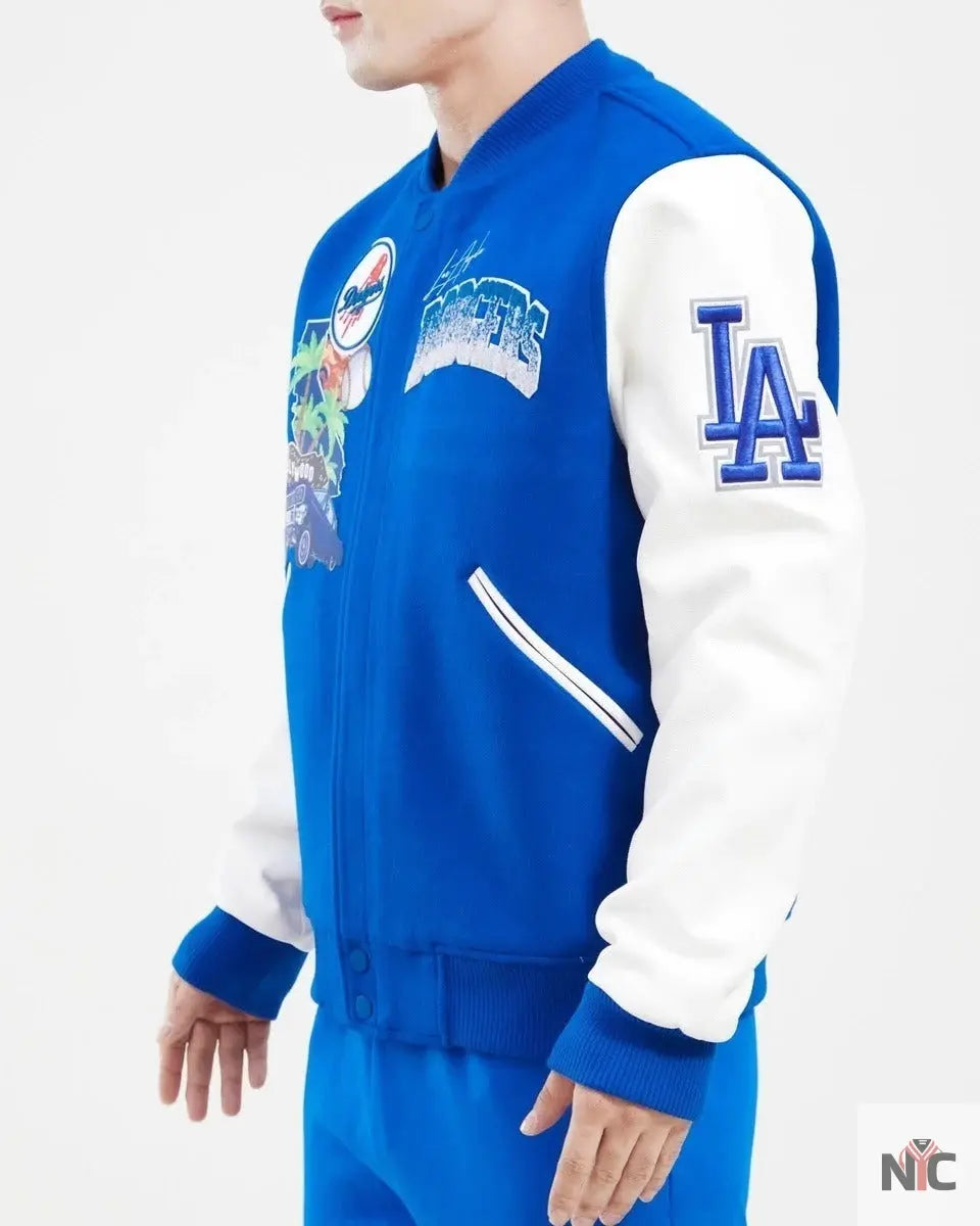 Los Angeles Dodgers Home Town Wool Varsity Jacket NYC Jackets